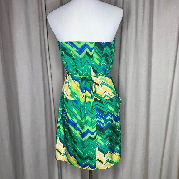 Collective Concepts Strapless Dress With Pockets Sz Sm or 4-6 - Picture 5 of 7